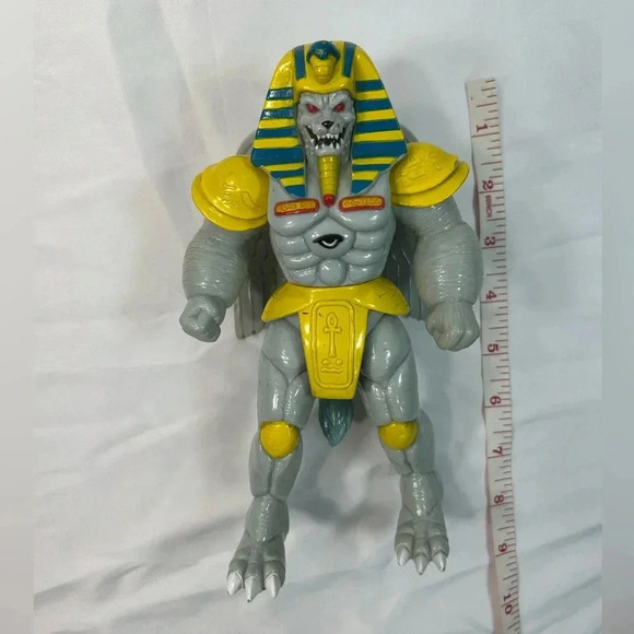 Mighty Morphing Power Rangers - King Sphinx 1993 Bandai Figure ๐๐๐๐๐คโค๏ธ๐ค - Picture 7 of 7